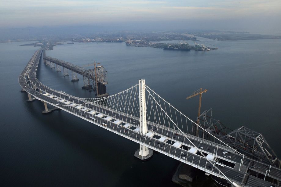 New SF Oakland Bay Bridge Completed SDI   SAS Bay Bridge 